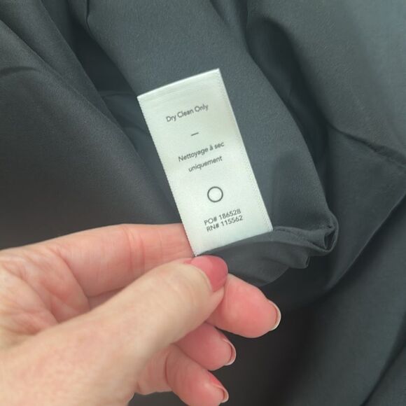 Likely Kane black gown long side slit dress one shoulder 2 - Picture 9 of 9